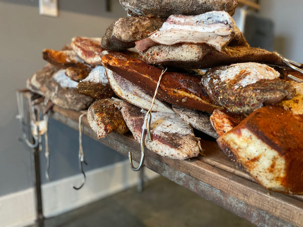 Guanciale Making